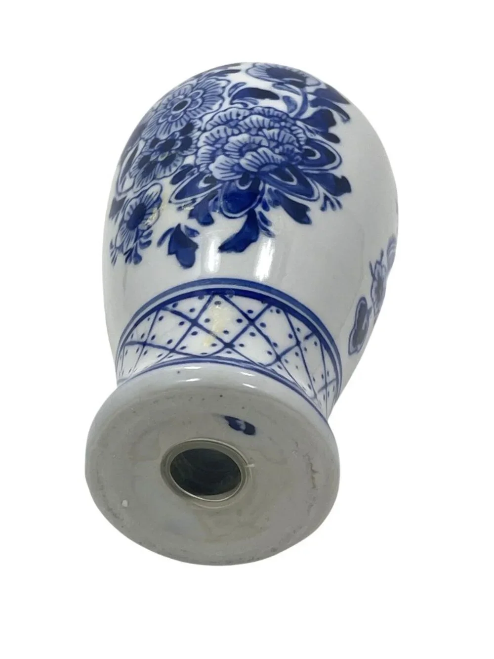 Vintage Blue White Delft Style Salt Pepper Shaker With Stopper - Picture 4 of 5